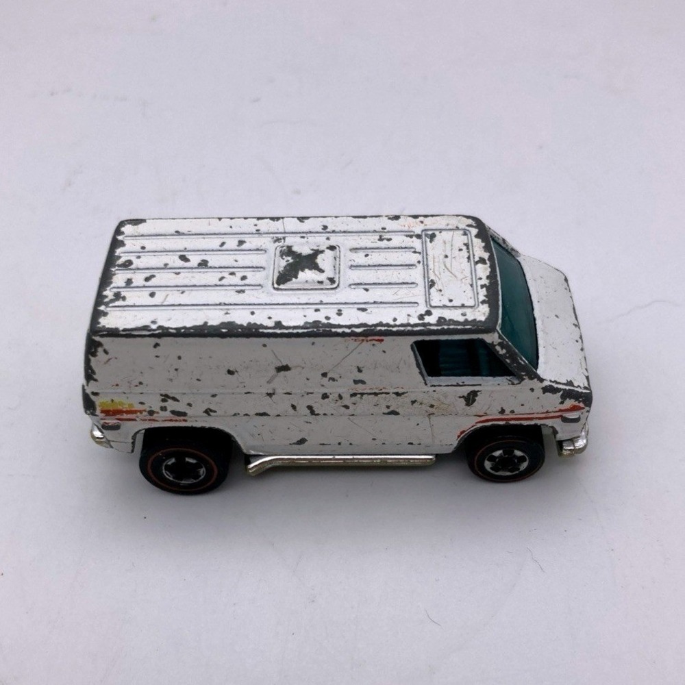 Vintage 1974 Hot Wheels Redline Paramedic Ambulance Super Van White Hong Kong